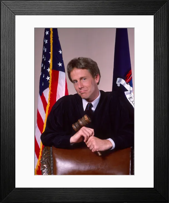 Framed Print : NIGHT COURT, Harry Anderson, 1984-92 Framed Print : NIGHT COURT, Harry Anderson, 1984-92
