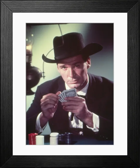 Framed Print : MAVERICK, James Garner, 1957-62