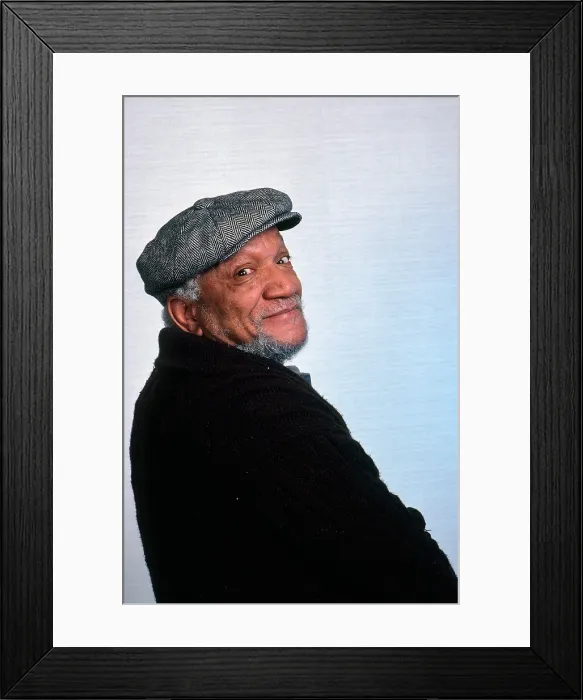 Framed Print : Redd Foxx, 1980 Framed Print : Redd Foxx, 1980