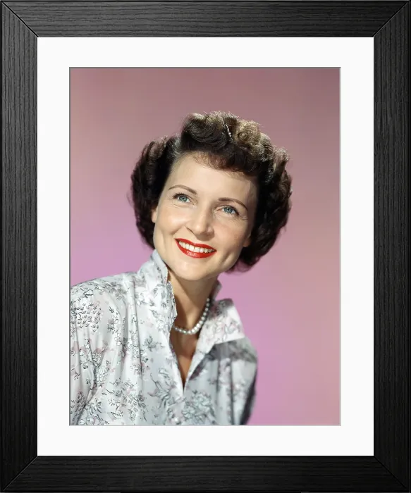 Framed Print : DATE WITH THE ANGELS, Betty White, 1957-58