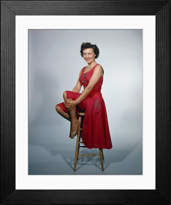 Framed Print : Betty White, 1950s