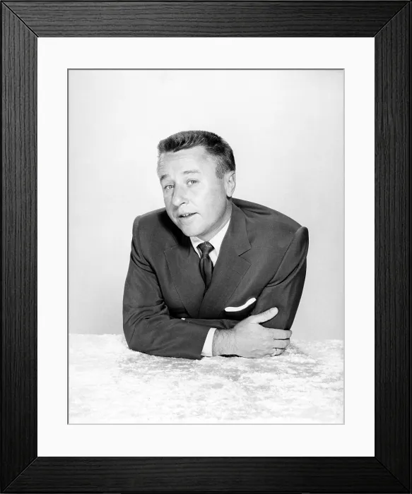 Framed Print : THE GEORGE GOBEL SHOW, George Gobel, (ca. 1956), 1954-1960 Framed Print : THE GEORGE GOBEL SHOW, George Gobel, (ca. 1956), 1954-1960