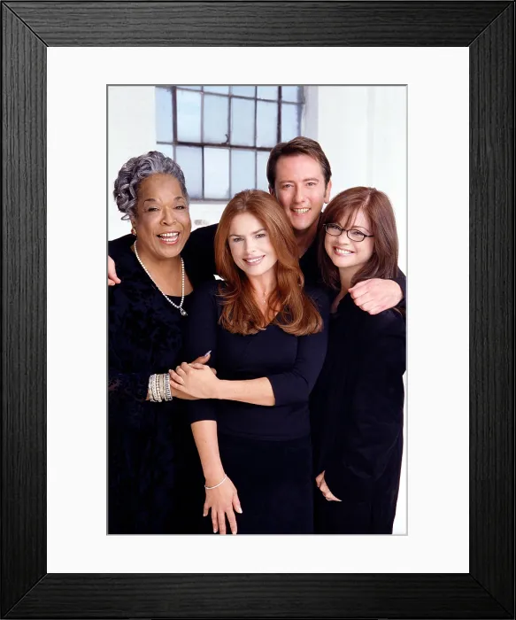 Framed Print : TOUCHED BY AN ANGEL, Della Reese, Roma Downey, John Dye, Valerie Bertinelli, 1994-2003 Framed Print : TOUCHED BY AN ANGEL, Della Reese, Roma Downey, John Dye, Valerie Bertinelli, 1994-2003