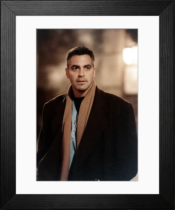 Framed Print : ER, (aka E.R.), George Clooney, The Storm, aired February 11, 1999 Framed Print : ER, (aka E.R.), George Clooney, The Storm, aired February 11, 1999