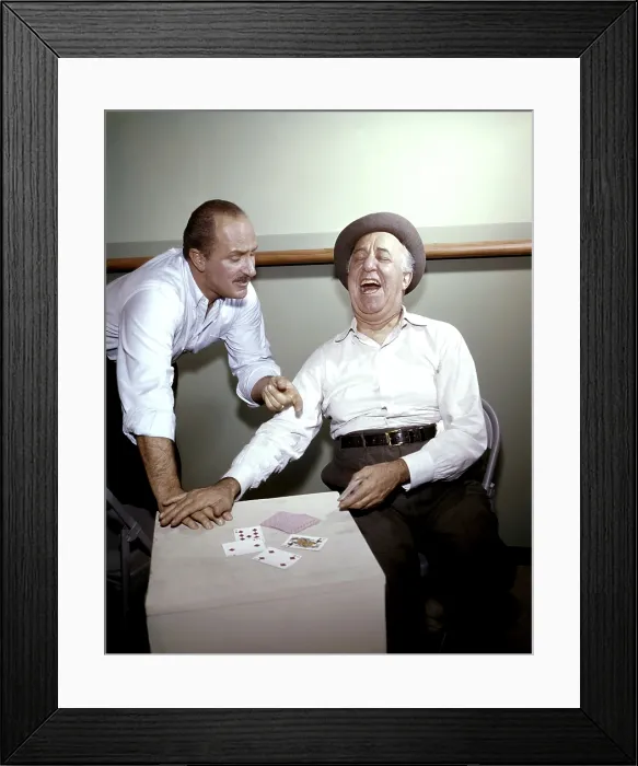 Framed Print : From left, Keenan Wynn and his father, Ed Wynn, ca. late 1950s