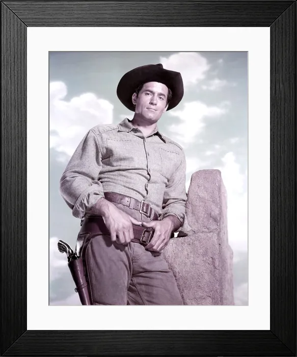 Framed Print : CHEYENNE, Clint Walker, 1955-63
