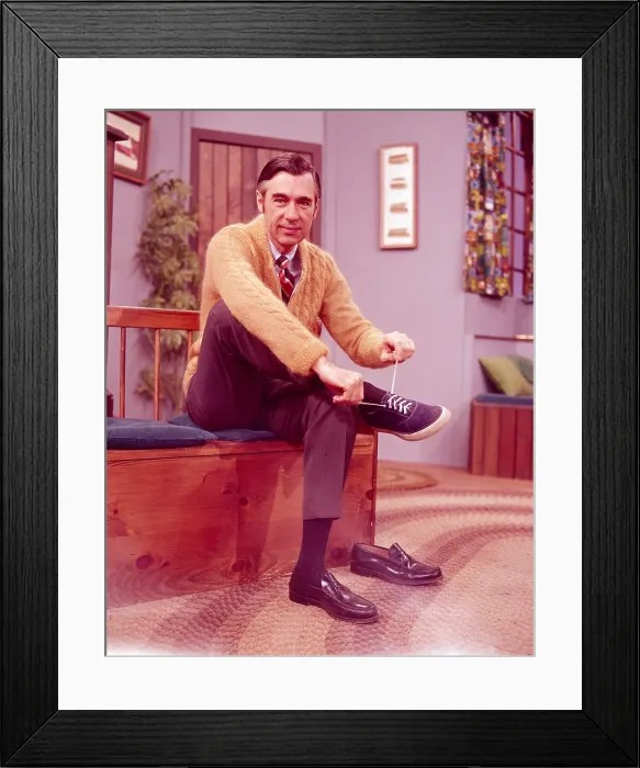Framed Print : MISTER ROGERS NEIGHBORHOOD, Fred Rogers, 1968-2001 Framed Print : MISTER ROGERS NEIGHBORHOOD, Fred Rogers, 1968-2001