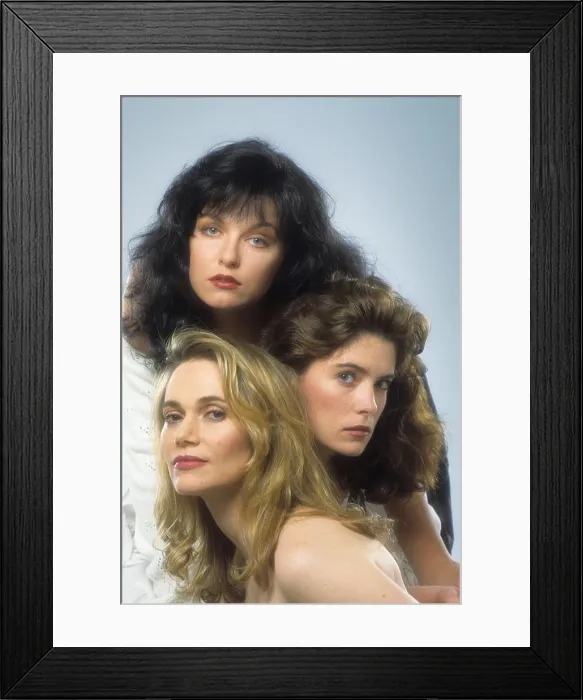 Framed Print : TWIN PEAKS, from top: Sheryl Lee, Lara Flynn Boyle, Peggy Lipton, 1990-91 Framed Print : TWIN PEAKS, from top: Sheryl Lee, Lara Flynn Boyle, Peggy Lipton, 1990-91