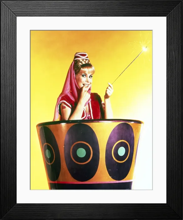 Framed Print : I DREAM OF JEANNIE, Barbara Eden, 1965-1970