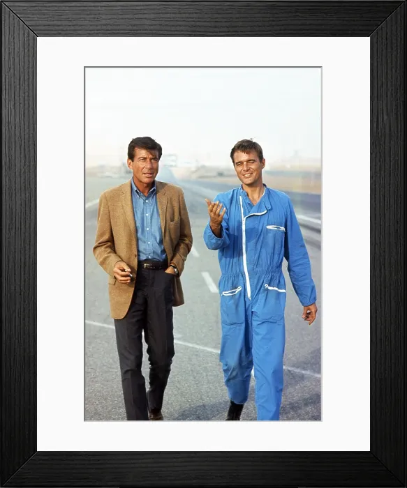 Framed Print : THE F.B.I. from left: Efrem Zimbalist Jr. William Reynolds, (1967), 1966-74