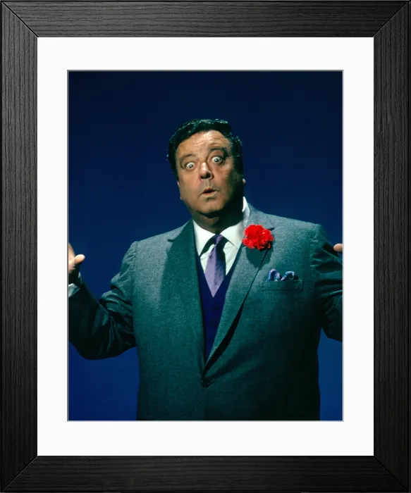 Framed Print : THE JACKIE GLEASON SHOW, Jackie Gleason, (Season 3, Episode 2, aired Oct 5, 1968), 1952-73