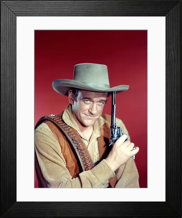 Framed Print : GUNSMOKE, James Arness, (Season 2, 1957), 1955-1975 Framed Print : GUNSMOKE, James Arness, (Season 2, 1957), 1955-1975
