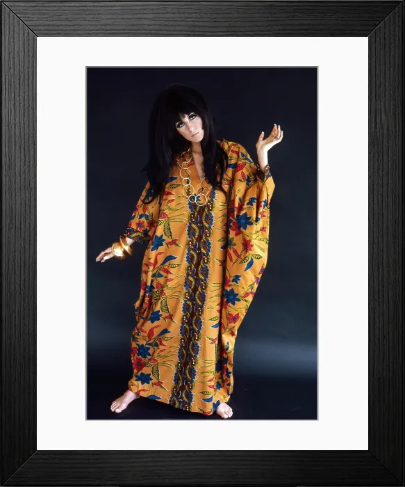 Framed Print : Cher, July 27, 1968