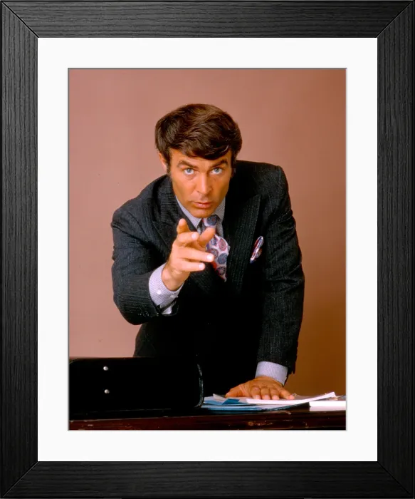 Framed Print : THE D.A. Robert Conrad, 1971-72