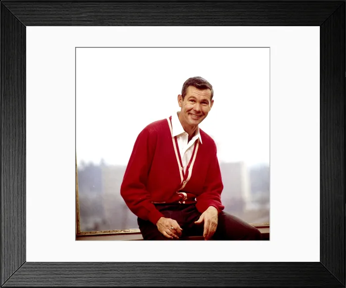 Framed Print : Johnny Carson, 1963 Framed Print : Johnny Carson, 1963