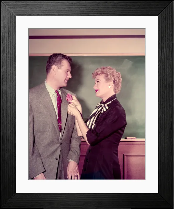 Framed Print : OUR MISS BROOKS, from left: Robert Rockwell, Eve Arden, (Season 2, 1954), 1952-1956 Framed Print : OUR MISS BROOKS, from left: Robert Rockwell, Eve Arden, (Season 2, 1954), 1952-1956
