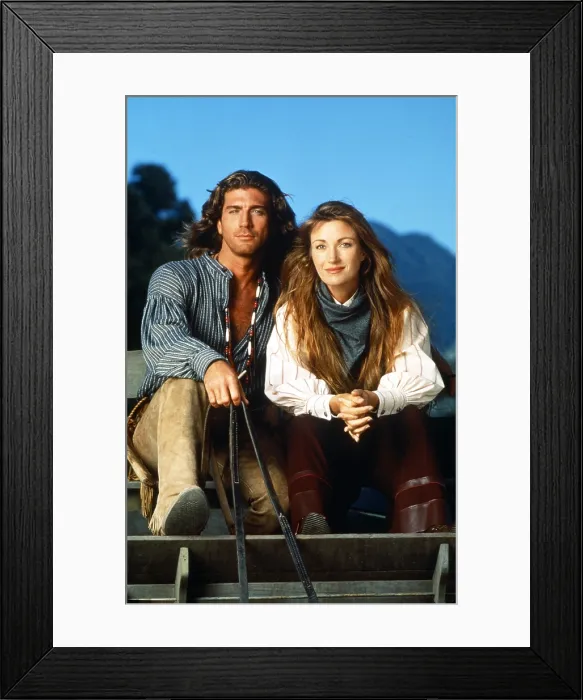 Framed Print : DR. QUINN, MEDICINE WOMAN, from left: Joe Lando, Jane Seymour, 1995, 1993-1998