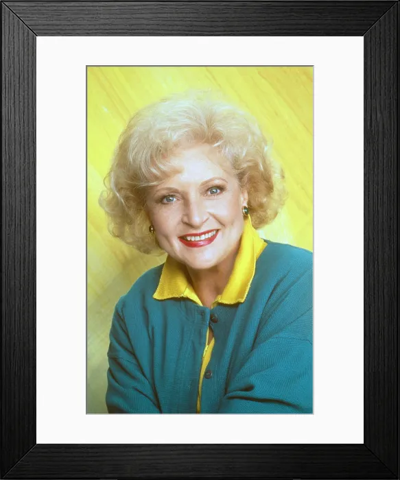 Framed Print : THE GOLDEN PALACE, Betty White, (1992), 1992-93 Framed Print : THE GOLDEN PALACE, Betty White, (1992), 1992-93