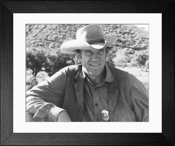 Framed Print : GUNSMOKE, James Arness, (ca. 1960s), 1955-1975