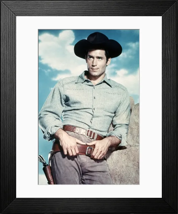 Framed Print : CHEYENNE, Clint Walker, 1955-63