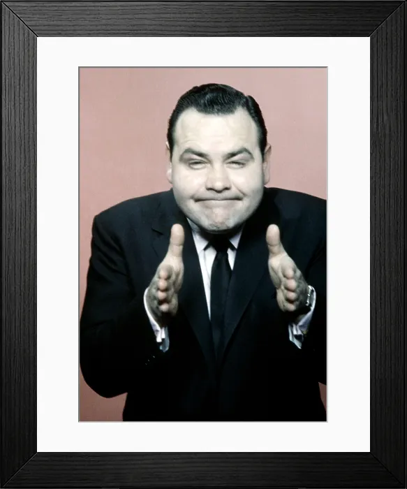 Framed Print : Jonathan Winters, ca. mid-1960s