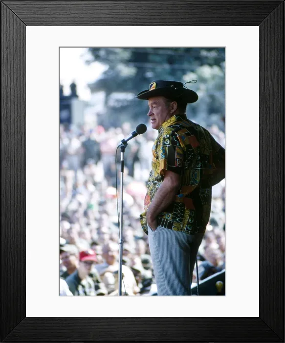Framed Print : THE BOB HOPE VIETNAM CHRISTMAS SHOW, Bob Hope, (aired January 16, 1966)