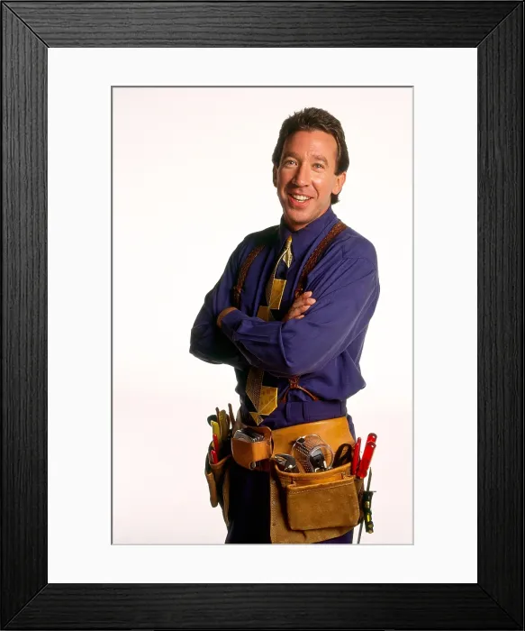 Framed Print : HOME IMPROVEMENT, Tim Allen, (1991), 1991-99 Framed Print : HOME IMPROVEMENT, Tim Allen, (1991), 1991-99