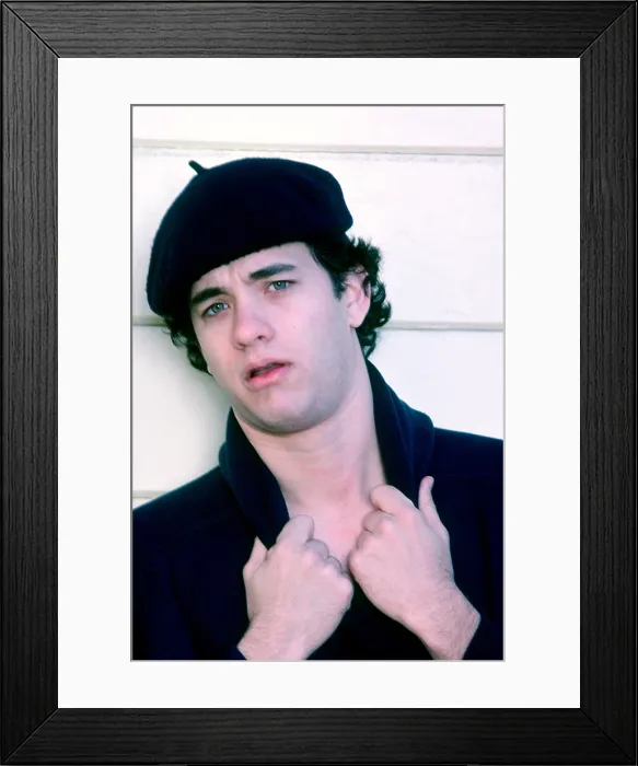 Framed Print : Tom Hanks of BOSOM BUDDIES, 1981