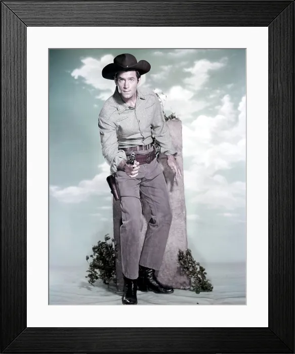 Framed Print : CHEYENNE, Clint Walker, 1955-63 Framed Print : CHEYENNE, Clint Walker, 1955-63