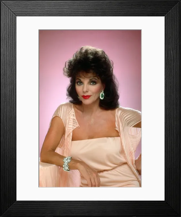Framed Print : DYNASTY, Joan Collins (1984), 1981-89