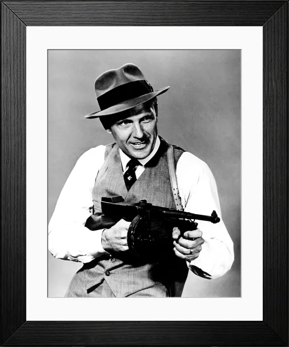 Framed Print : THE UNTOUCHABLES, Robert Stack, 1959-63