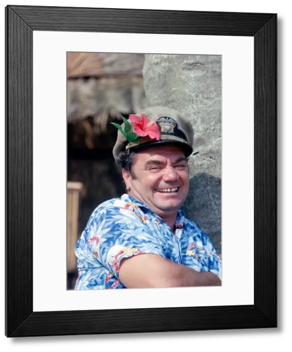 Framed Print : MCHALE'S NAVY, Ernest Borgnine, on set, (Season 1, 1962), 1962-1966 Framed Print : MCHALE'S NAVY, Ernest Borgnine, on set, (Season 1, 1962), 1962-1966