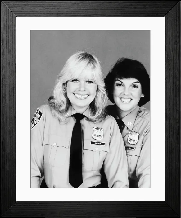 Framed Print : CAGNEY & LACEY, from left: Loretta Swit, Tyne Daly, Pilot, (Season 1, Pilot Episode, aired October 8, 1981), 1981-88