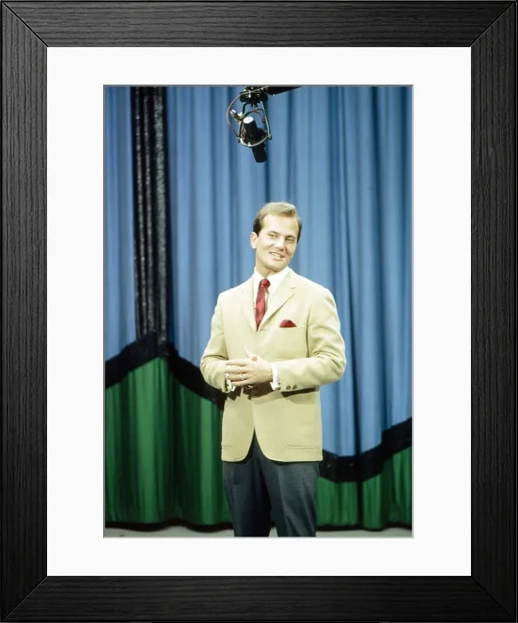 Framed Print : THE PAT BOONE SHOW, Pat Boone, host, 1966 Framed Print : THE PAT BOONE SHOW, Pat Boone, host, 1966