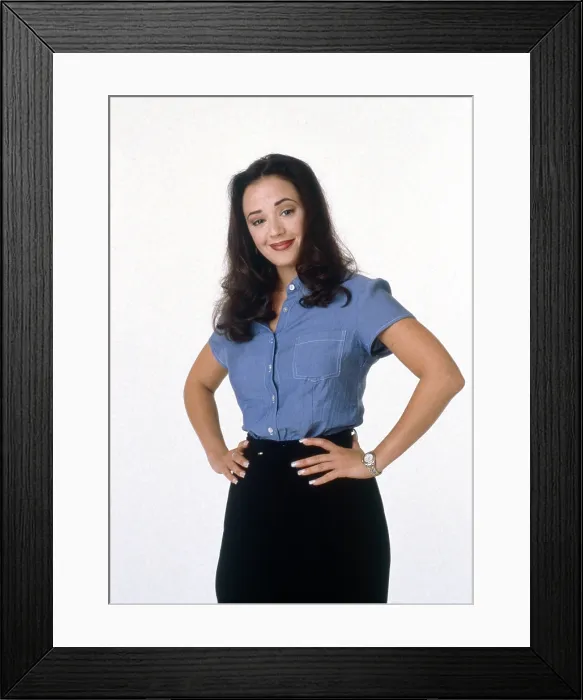 Framed Print : Leah Remini, 1995 Framed Print : Leah Remini, 1995