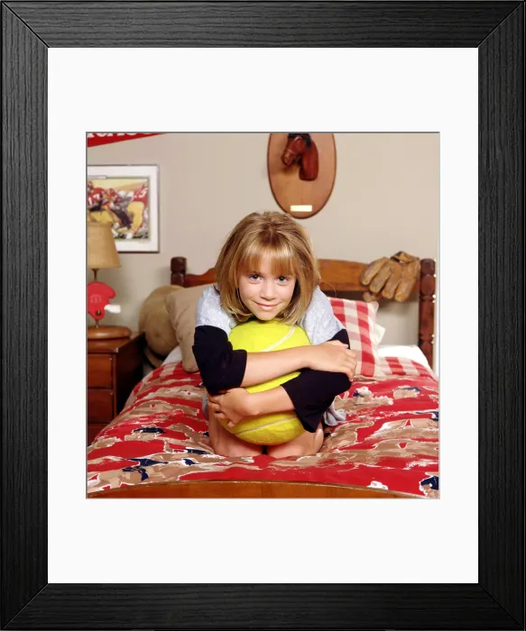 Framed Print : TWO OF A KIND, Mary Kate Olsen, 1998-99
