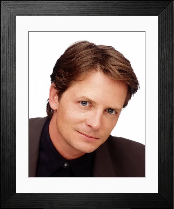 Framed Print : SPIN CITY, Michael J. Fox, 1997, 1996-2002