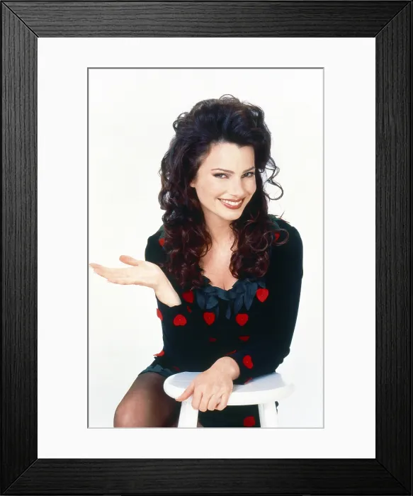 Framed Print : THE NANNY, Fran Drescher, 1993-1999 Framed Print : THE NANNY, Fran Drescher, 1993-1999