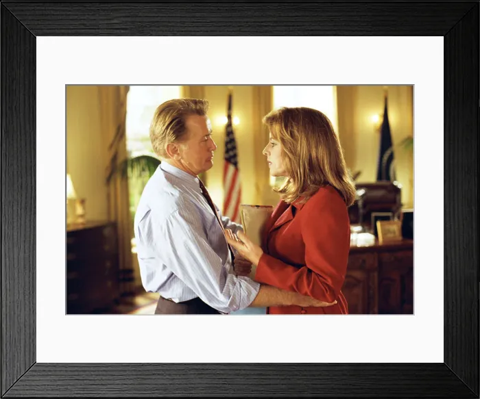 Framed Print : THE WEST WING, Martin Sheen, Stockard Channing, 1999