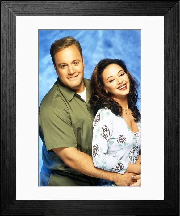 Framed Print : THE KING OF QUEENS, from left: Kevin James, Leah Remini, (1998), 1998-2007 Framed Print : THE KING OF QUEENS, from left: Kevin James, Leah Remini, (1998), 1998-2007