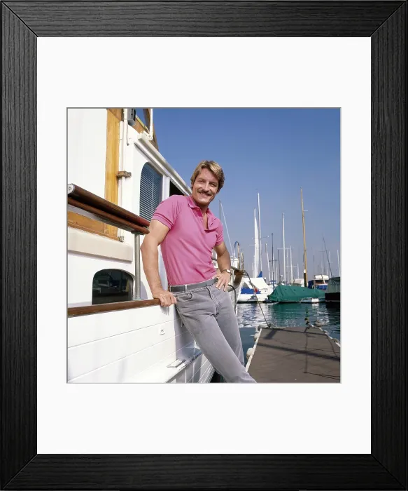 Framed Print : RIPTIDE, Perry King, 1984-86 Framed Print : RIPTIDE, Perry King, 1984-86