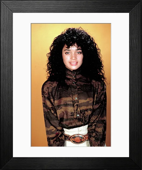 Framed Print : A DIFFERENT WORLD, Lisa Bonet, year 1, 1987-93