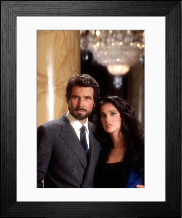 Framed Print : HOTEL, from left: James Brolin, Connie Sellecca, (1983), 1983-88