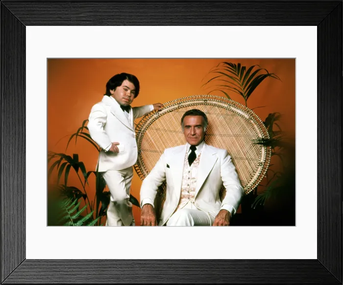 Framed Print : FANTASY ISLAND, Herve Villechaize, Ricardo Montalban, 1978-1984
