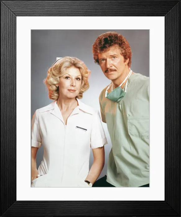 Framed Print : NURSE, from left: Michael Learned, Robert Reed, 1981-82