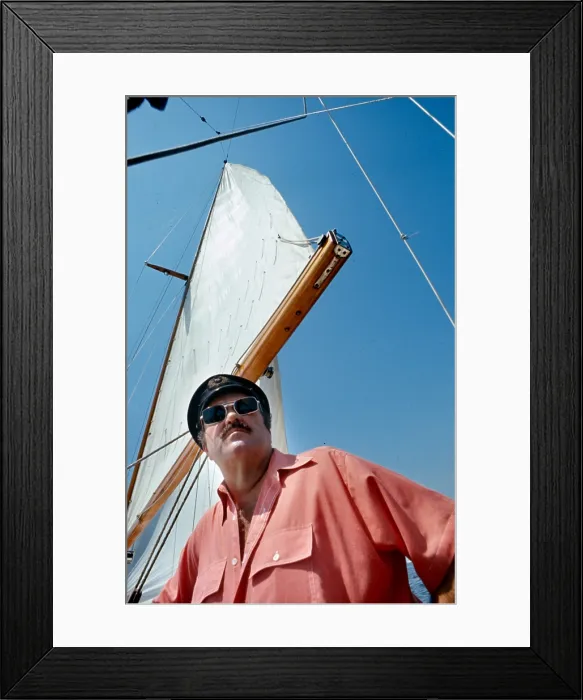 Framed Print : CANNON, William Conrad, 1971, 1971-1976 Framed Print : CANNON, William Conrad, 1971, 1971-1976