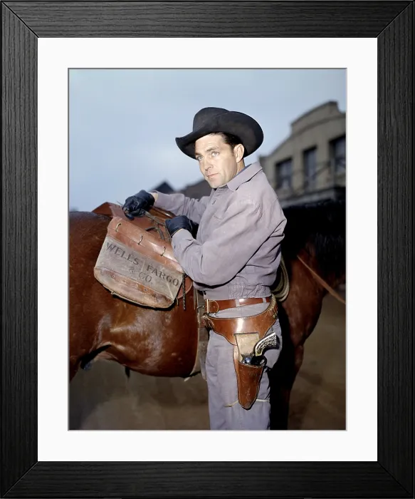 Framed Print : TALES OF WELLS FARGO, Dale Robertson, 1957-62
