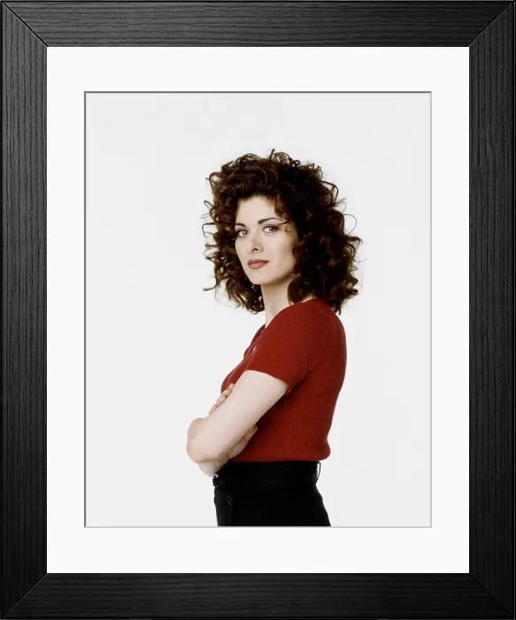 Framed Print : NED AND STACEY, Debra Messing, 1995-97