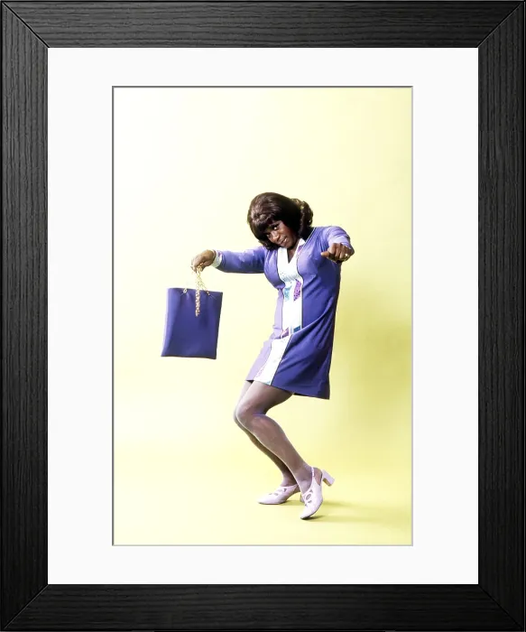 Framed Print : THE FLIP WILSON SHOW, (aka FLIP), Flip Wilson (as Geraldine Jones), 1970-74 (1970 photo)