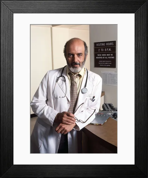 Framed Print : TRAPPER JOHN, M.D. Pernell Roberts, (1979), 1979-1986